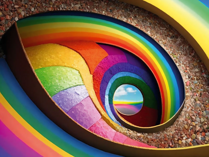 8-8-Deep-Dream-rainbow Deep Dream Generator example